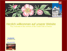 Tablet Screenshot of jodelklubsursee.ch